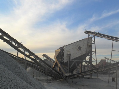 iron ore screening and crushing